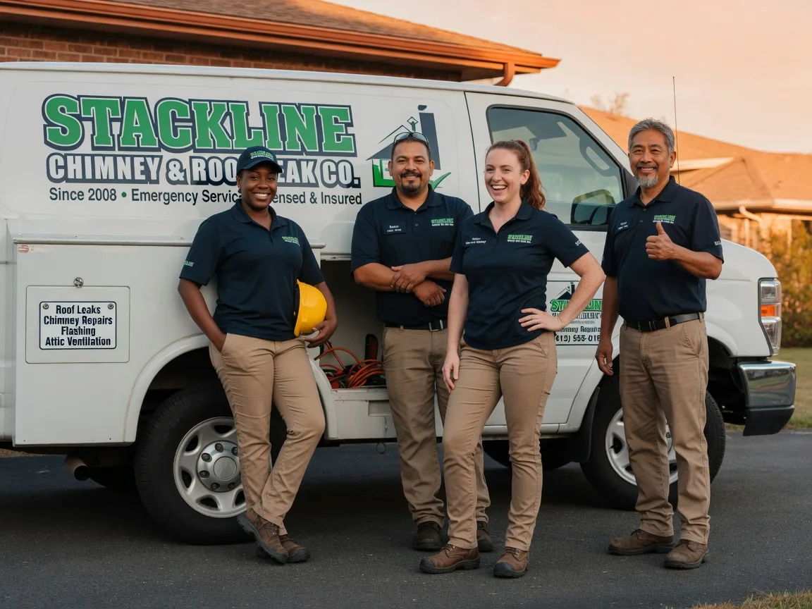 Chimney flashing repair company in Picayune, MS